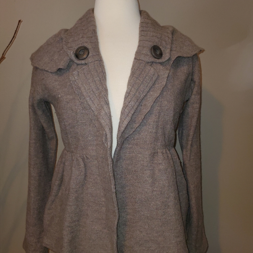 100% Wool Anthropologie Jacket